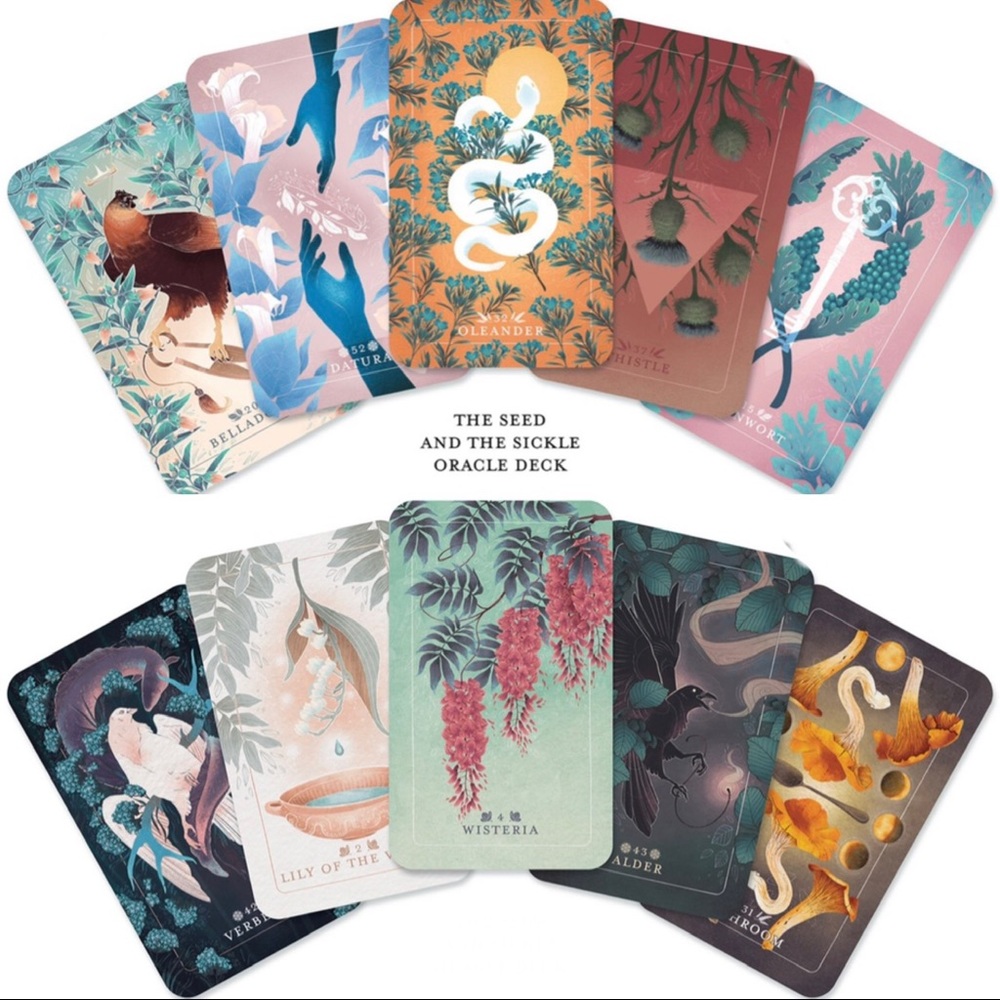 🌱Seed and🌾Sickle Oracle🌓Deck✨ - Picture 16 of 16